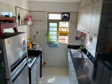 Kitchen in 1 BHK Apartment at Sheth Vasant Oasis, Andheri East – for Rent