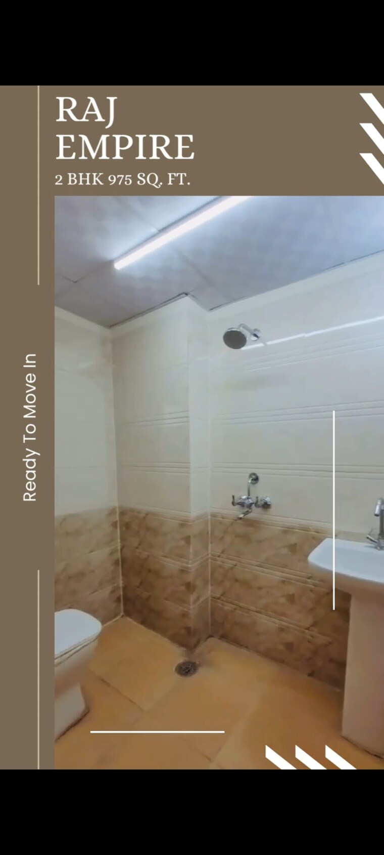 Bathroom, javin-raj-empire 2 Bedroom 976 Sq.Ft. Apartment In Raj Nagar Extension Ghaziabad 8801019