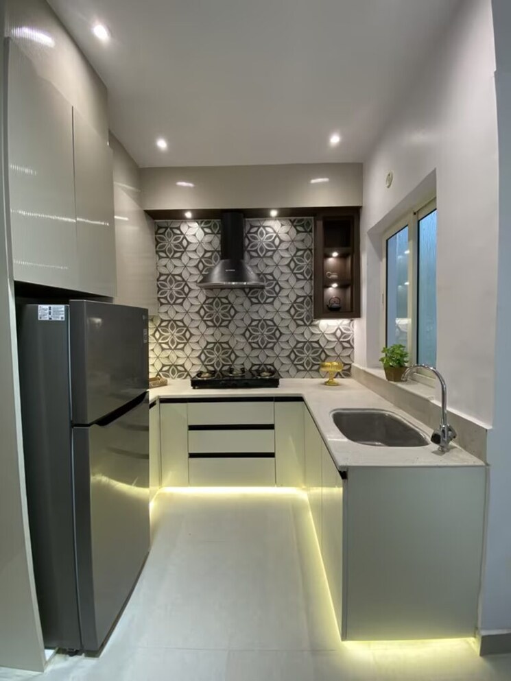 Kitchen, rockfort-shriram-north-view-apartments 2 Bedroom 930 Sq.Ft. Apartment In Raj Nagar Extension Ghaziabad 8801015