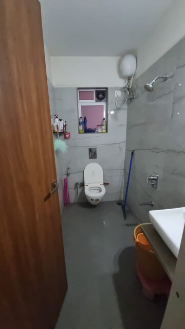 Bathroom in 2 BHK Apartment at Rishabraj Sujai, Malad East – for Rent