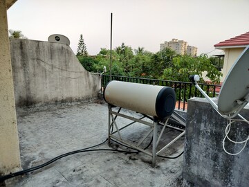 Balcony in 3.5 BHK Villa at Wadhwani Mayureshwar Sai Nisarg Park CHS, Pimple Saudagar – for Rent