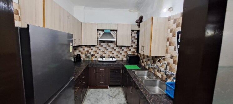 Kitchen, kalkaji 3 Bedroom 2000 Sq.Ft. Builder Floor In Kalkaji Delhi 8801122