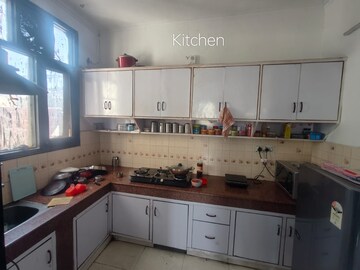 Kitchen in 2 BHK Builder Floor at Green Fields Colony – for Rent