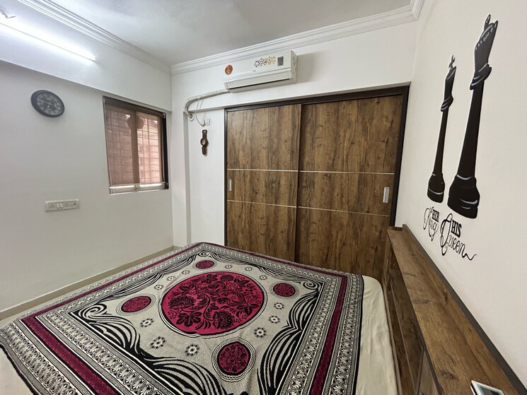 Bedroom, cosmos-orchid 2 Bedroom 651 Sq.Ft. Apartment In Kasarvadavali Thane 8801140