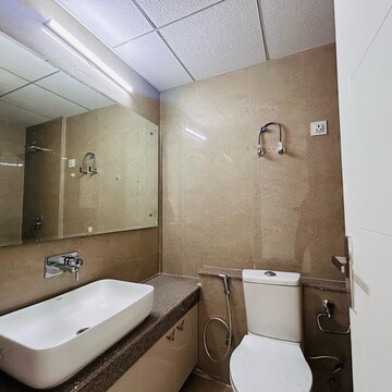 Attached Bathroom in 3 BHK Apartment at Eldeco Live By The Greens, Sector 150 – for Rent