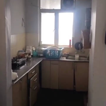 Kitchen in 1 BHK Apartment at SCC Heights, Morta – for Sale