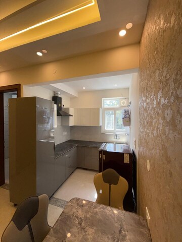 Kitchen in 1 RK Apartment at Gujrara Mansingh – for Rent