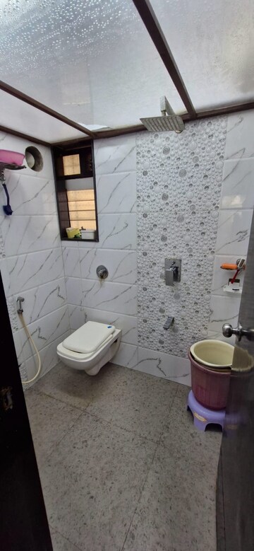 Bathroom in 2 BHK Apartment at Raj Rudram Apartments, Goregaon East – for Sale