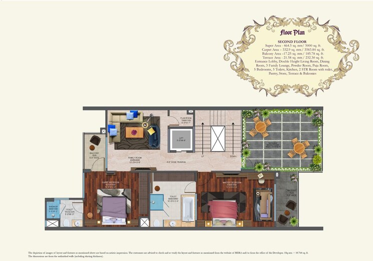 Exterior View, mahagun-meadows-villas 5 Bedroom 5000 Sq.Ft. Apartment In Sector 150 Noida 8801233