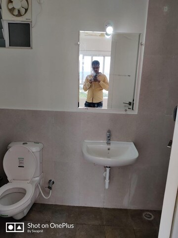 Bathroom in 2 BHK Apartment at Mittal High Mont, Hinjewadi – for Rent
