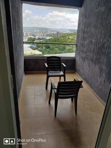 Balcony in 2 BHK Apartment at Mittal High Mont, Hinjewadi – for Rent