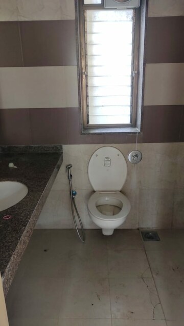 Bathroom in 2.5 BHK Apartment at Kalpataru Srishti, Mira Road – for Rent