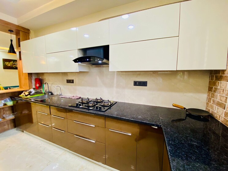 Kitchen, green fields colony 4 Bedroom 4000 Sq.Ft. Builder Floor In Green Fields Colony Faridabad 8801253