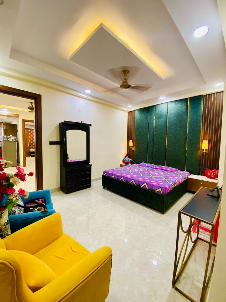 Bedroom, green fields colony 4 Bedroom 4000 Sq.Ft. Builder Floor In Green Fields Colony Faridabad 8801253