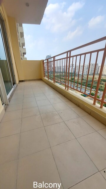 Balcony in 3 BHK Apartment at Mahagun Moderne, Sector 78 – for Rent