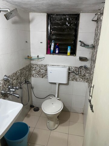 Bathroom in 1 RK Apartment at Koregaon Park – for Rent