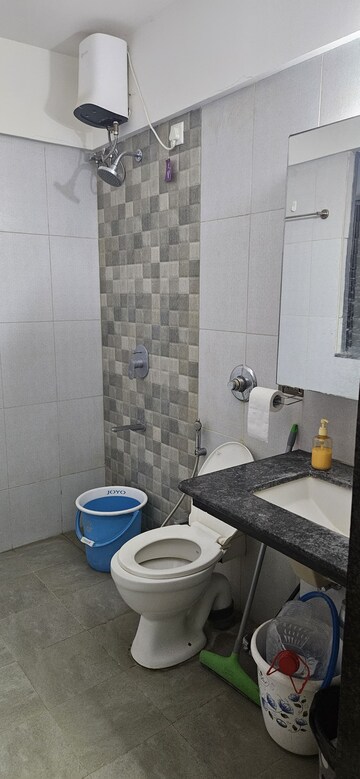 Bathroom in 1 BHK Apartment at Gera Adara, Hinjewadi – for Rent