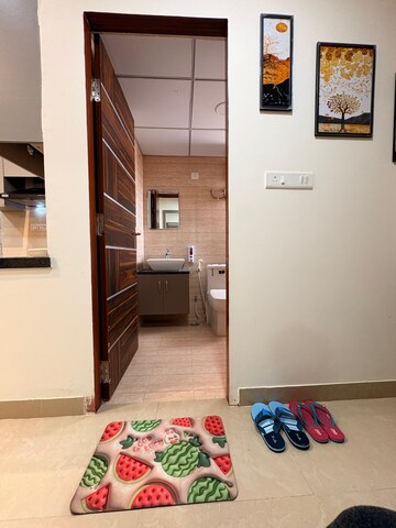 Furnished Amenities in Studio Apartment at Okay Plus Solitaire Suites, Ramnagariya – for Sale