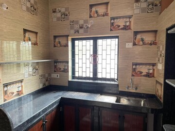 Kitchen in 2 BHK Builder Floor at Goa Velha – for Rent