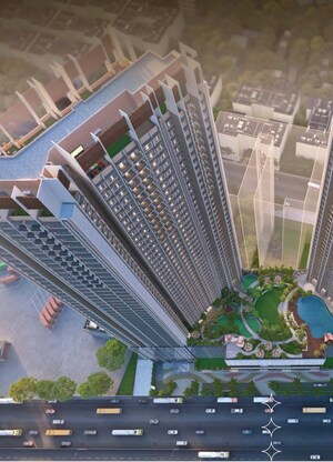 2 BHK Apartment – Exterior View View at Chandak Greenairy, Borivali East - for Sale