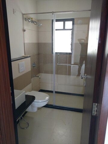 Bathroom in 1 BHK Apartment at Nandini Spring Field, Manjari – for Rent