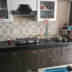 Kitchen in 3 BHK Apartment at RG Euphoria, Vrindavan Yojna – for Sale