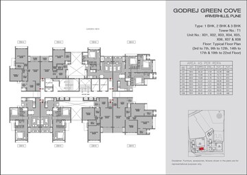 Master Plan in 3 BHK Apartment at Godrej Green Cove, Mahalunge – for Sale