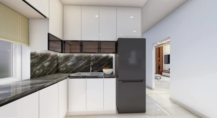 Kitchen, ramky-one-marvel 3.5 Bedroom 1595 Sq.Ft. Apartment In Gajularamaram Hyderabad 8801400