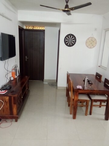 Living Room in 2 BHK Apartment at Parker White Lily, Sector 8 – for Rent