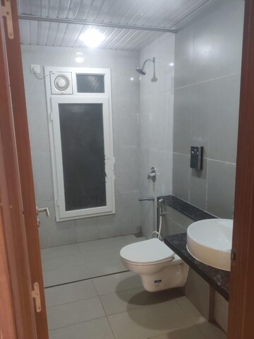 Bathroom in 4 BHK Apartment at LnT Raintree Boulevard, Hebbal – for Sale