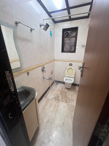 Bathroom in 3 BHK Apartment at Bandra West – for Rent
