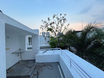 Balcony in 4 BHK Apartment at Legend Chimes, Kokapet – for Rent