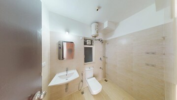 Bathroom in 3 BHK Apartment at DLF Westend Heights New Town, Akshayanagar – for Sale