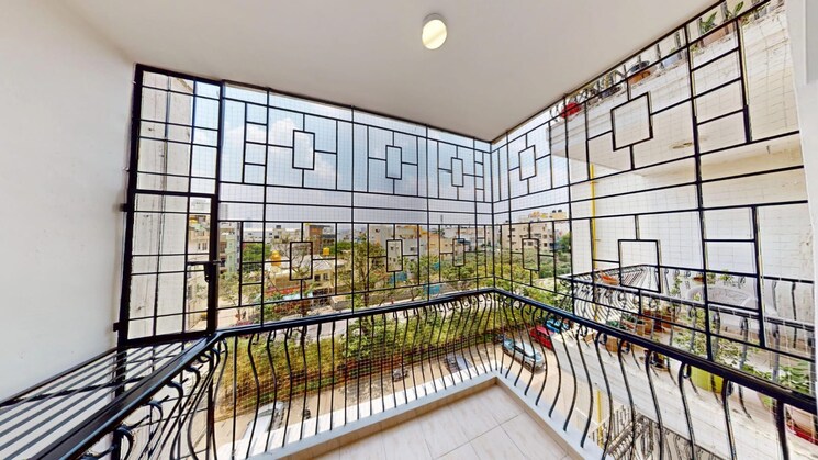 Balcony, dlf-westend-heights-new-town 3 Bedroom 1410 Sq.Ft. Apartment In Akshayanagar Bangalore 8801370