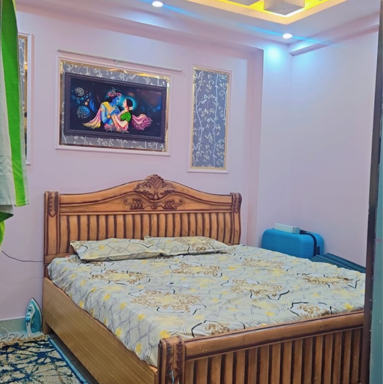 Bedroom, baraula 2 Bedroom 720 Sq.Ft. Builder Floor In Baraula Noida 8801525
