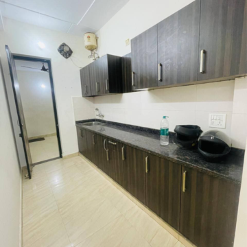 Kitchen in 3 BHK Apartment at Central Park Flower Valley Aqua Front Towers, Sohna Sector 33 – for Rent