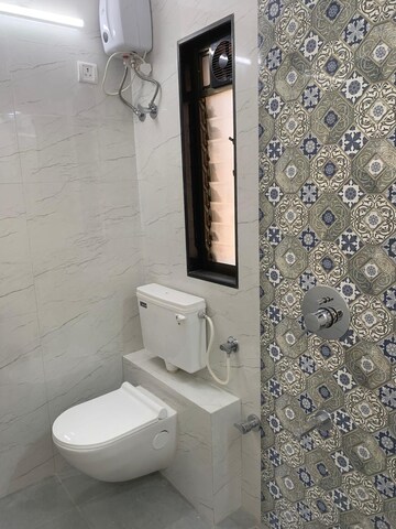 Bathroom in 2 BHK Apartment at Sneh CHS, Nerul – for Rent