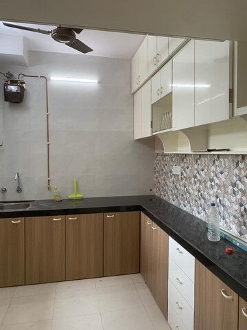 Kitchen in 2 BHK Apartment at Sneh CHS, Nerul – for Rent