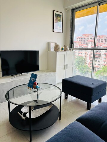 Living Room in 1 BHK Apartment at Naman Premier, Andheri East – for Sale