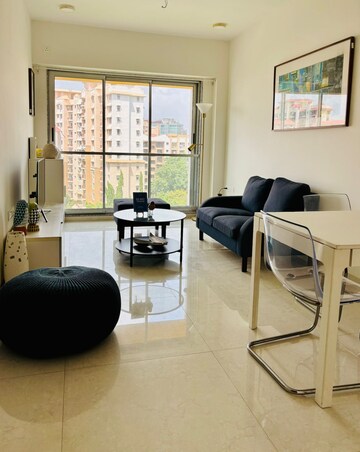Living Room in 1 BHK Apartment at Naman Premier, Andheri East – for Sale