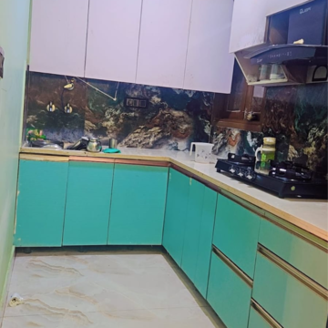 Kitchen in 2 BHK Apartment at Baraula – for Rent