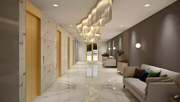 Building Lobby in 3 BHK Apartment at DLH Signature, Bandra West – for Sale