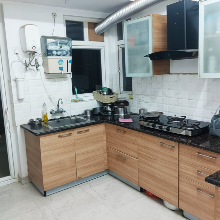 Kitchen, kocoon 3 Bedroom 1745 Sq.Ft. Apartment In Babupur Village Gurgaon 8801076