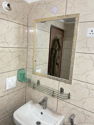 Balcony in 3 BHK Apartment at East Patel Nagar – for Rent