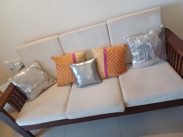 Living Room in 2 BHK Apartment at Golden Palms Apartment Bangalore, Thanisandra Main Road – for Rent