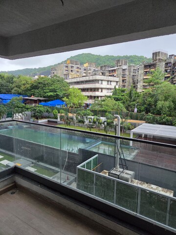 Balcony in 3 BHK Apartment at Godrej Urban Park, Chandivali – for Rent
