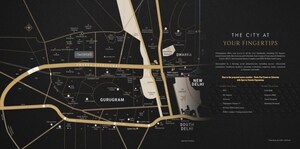 3 BHK Apartment – Map Location View at Oxirich Chintamani, Sector 103 - for Sale