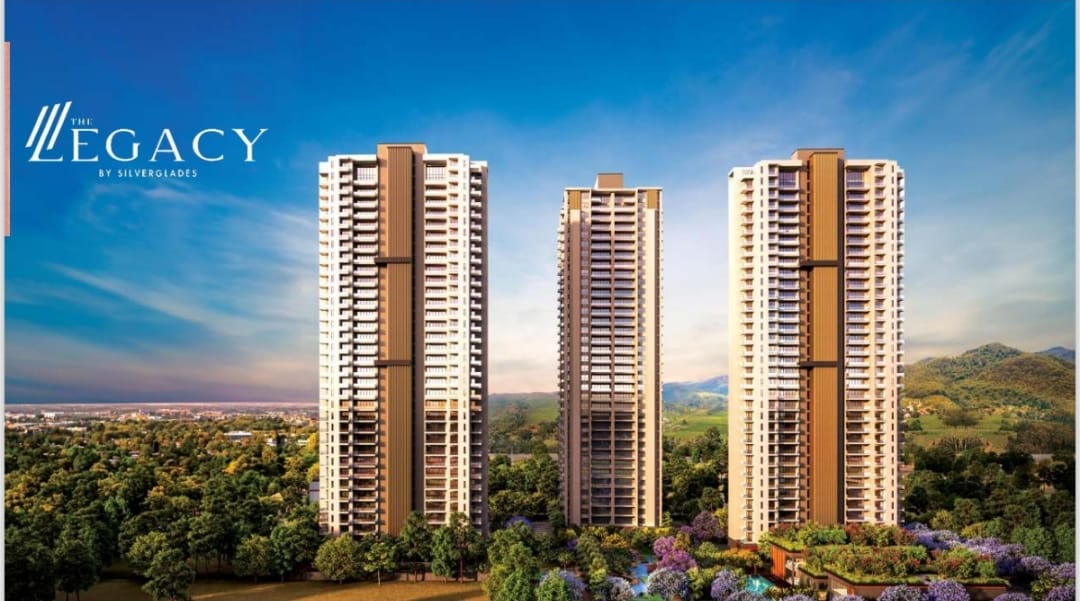 4 BHK + Servant Room 3800 Sq.Ft. Apartment in Silverglades The Legacy