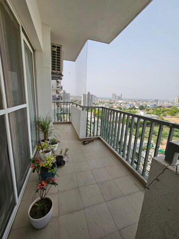 Balcony in 3 BHK Apartment at Adani Oyster Grande Phase 2, Sector 102 – for Rent
