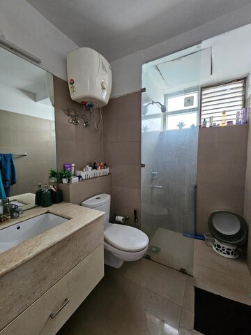 Attached Bathroom in 3 BHK Apartment at Adani Oyster Grande Phase 2, Sector 102 – for Rent